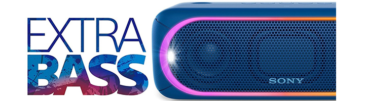 Портативна колона Sony SRS-XB30, Bluetooth, Синя, SRSXB30L.EU8