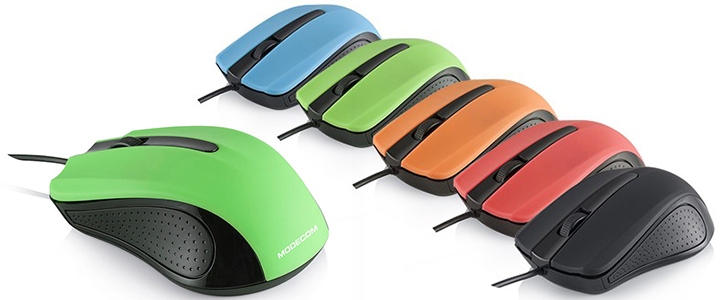 Оптична мишка Modecom MC-M9, Зелена, MDC00062