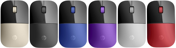 Безжична мишка HP Z3700, Wireless, Синя, V0L81AA 