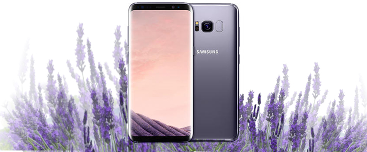 Смартфон Samsung SM-G950F GALAXY S8, DREAM Orchid, Сив, SM-G950FZVABGL