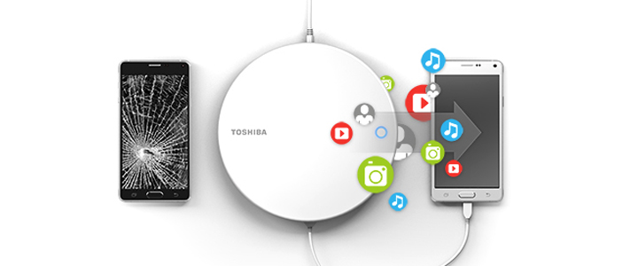 Твърд диск Toshiba Canvio, 500GB, За смартфон, HDWS105EW3AA