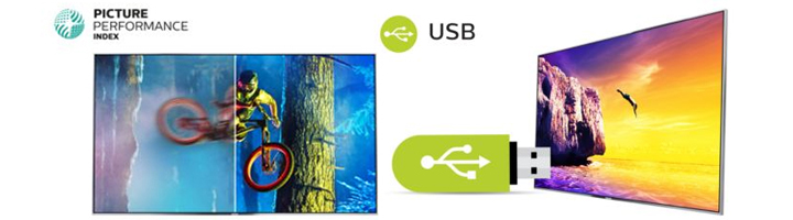 Телевизор Philips, 22 инча, LED TV, HD, DVB T2/C/S2, Digital cristal clear, 200 PPI, 16W, Чрен, 22PFS4031/12