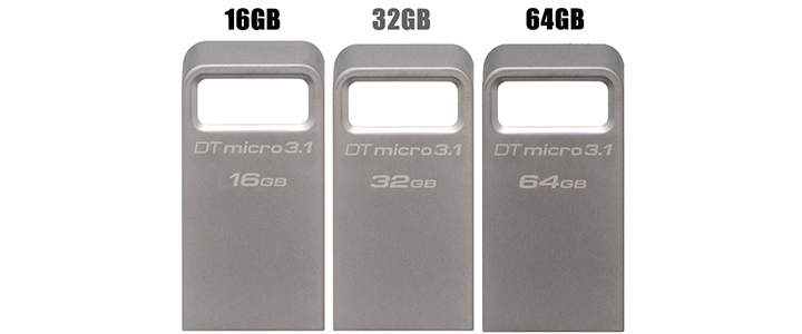 Флаш памет Kingston 32GB, Micro USB 3.1,3.0 Type-A, Сребриста, DTMC3/32GB