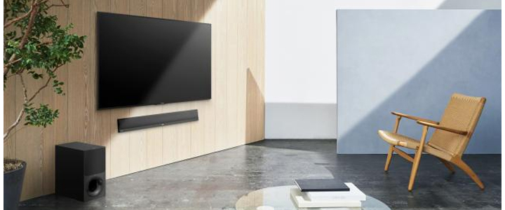 Тонколони Sony HT-CT800, 3350W 2.1 channel soundbar for TV with S-Force Pro Front surround, black, HTCT800.CEL_BDPS3700B.EC1