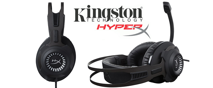 Геймърски слушалки с микрофон Kingston HyperX Cloud Revolver S, 50mm drivers, USB, Dolby 7.1, 3.5мм жак, HX-HSCRS-GM/EM