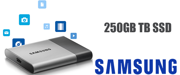 Външен диск Samsung Portable SSD T3 Series, 250 GB 3D V-NAND Flash, Slim, USB 3.0, Metal Silver. Виж на Mallbg.