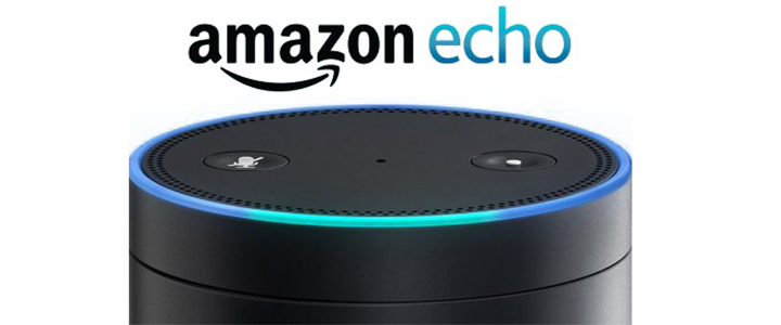 Портативна колона с изкуствен интелект Amazon Echo, Черна, Amazon Echo BK