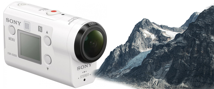 Цифрова видеокамера Sony FDR-X3000R 4K Action CAM, Wi-Fi & GPS + Fingergrip AKA-FGP1, FDRX3000RFDI.EU