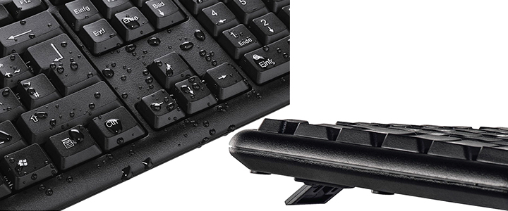Стандартна клавиатура HAMA Verano, USB, Черна, HAMA-53930