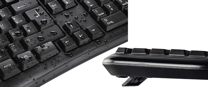 Мултимедийна клавиатура HAMA Cellino, USB, Черна, HAMA-53932