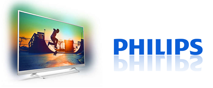 Телевизор Philips 49 New Model 2017 UHD, DVB-T2/C/S2, Android TV, Ambilight 3, HDR Premium, 1300 PPI, 25W Soundbar, 49PUS6482/12