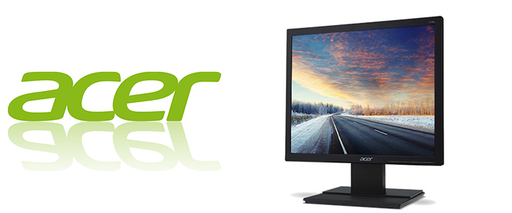Монитор Acer V196LBbmd, 19 IPS LED, Anti-Glare, 5ms, 100M:1, 250 cd/m2, 1280x1024, VGA, DVI, ES7.0, UM.CV6EE.B08
