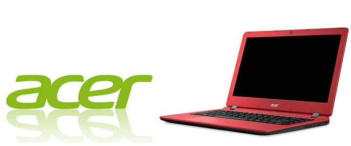 Лаптоп Acer Aspire ES1-132, Intel Celeron N3450 Quad-Core (up to 2.20GHz, 2MB), 11.6 инча, NX.GHKEX.004