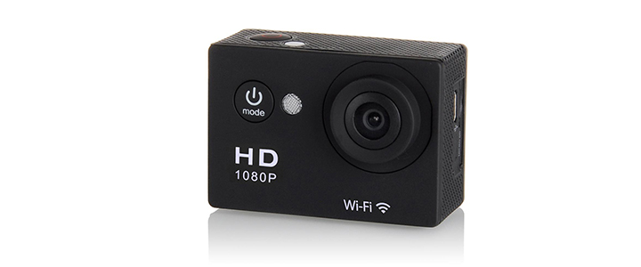 Екшън камера Xmart, HD, WiFi, Micro USB 2.0, MicroSD (до 32GB), WF20