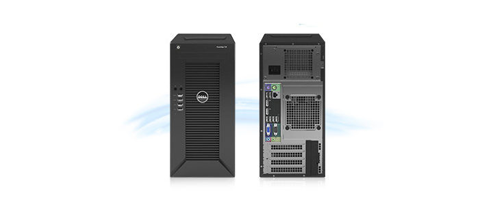 Сървър Dell PowerEdge T30, Intel Xeon E3-1225v5 (3.3GHz, 8M), 8GB 2133MHz UDIMM, 1TB SATA HDD, DVD+/-RW, TPM, PET3002