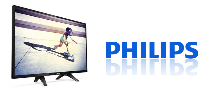 Телевизор Philips 32 инча, 1366 x 768 LED HD, WI-Fi, 32PHS4132/12