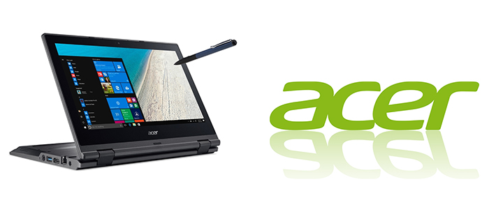 Лаптоп Acer TravelMate B118, Intel Celeron N3450 Quad-Core (up to 2.20GHz, 2MB), 11.6 инча, NX.VG0EX.007