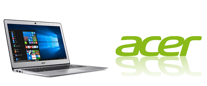 Лаптоп ACER SF314-51-31U4, 14 инча HD, Intel Core i3-6006U, 128GB SSD