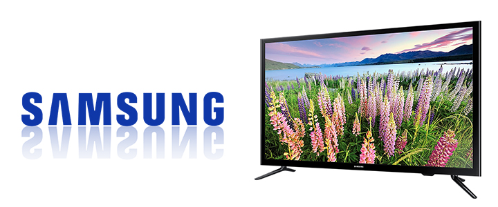 Телевизор Samsung 40 инча, LED, 1920x1080, 200 PQI, UE40J5000AWXBT