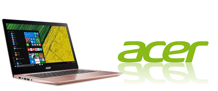 Лаптоп ACER SF314-52-39CY, Intel Core i3-7100U, 4GB, 256GB SSD, Розов