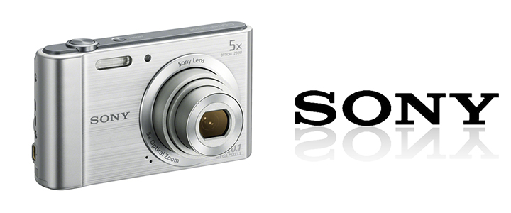 Цифров фотоапарат Sony Cyber Shot DSC-W800 silver + Transcend 8GB micro SDHC UHS-I Premium (with adapter, Class 10), DSCW800S.CE3_TS8GUSDU1