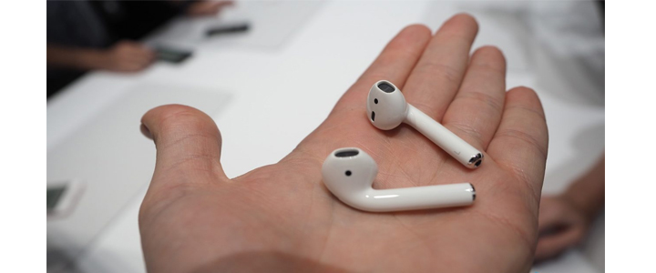 Слушалки Apple AirPods, безжични, бял цвят, MMEF2ZM/A