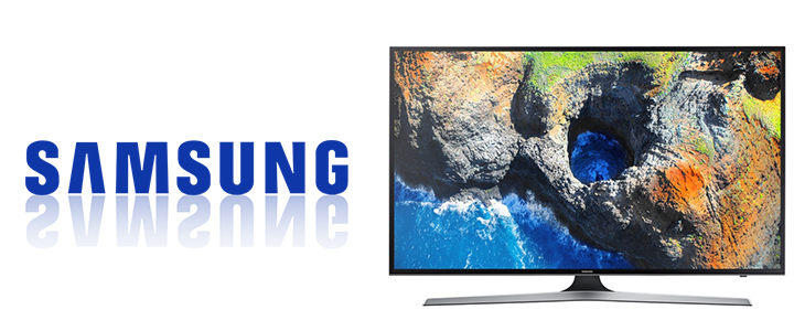 Телевизор Samsung 40 инча, LED, 3840x2160, Smart, 1300 PQI, UE40MU6172UXXH