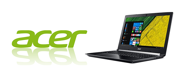 Лаптоп Acer Aspire 7, Intel Core i5-7300HQ (up to 3.50GHz, 6MB), 17.3 инча, NX.GTVEX.006