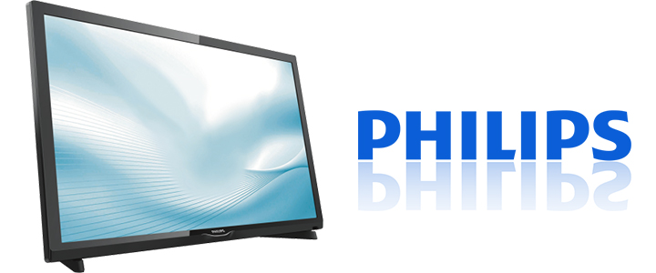 Телевизор Philips 22 LED TV, Full HD, 200 PPI,12V, Digital Crystal Clear, DVB-T2/C/S3, 22PFS4232/12