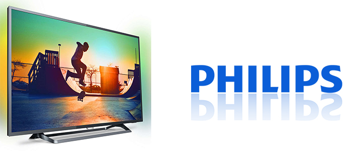 Телевизор Philips 43 UHD, DVB-T2/C/S2, Smart Linux, Ambilight 2, HDR+, Pixel Plus UHD, 900 PPI, Dual core procesor, 43PUS6262/12