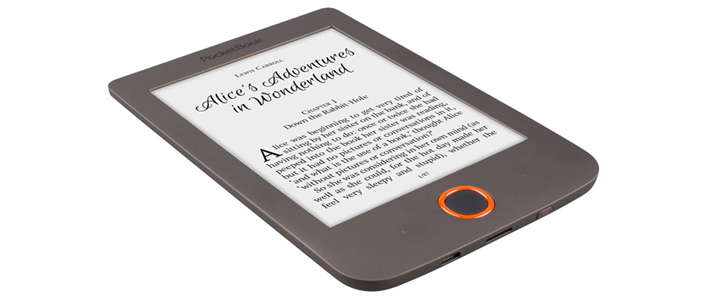 eBook четец PocketBook Basic Lux PB615, 6, тъмно кафяв, POCKET-BOOK-PB615-DB
