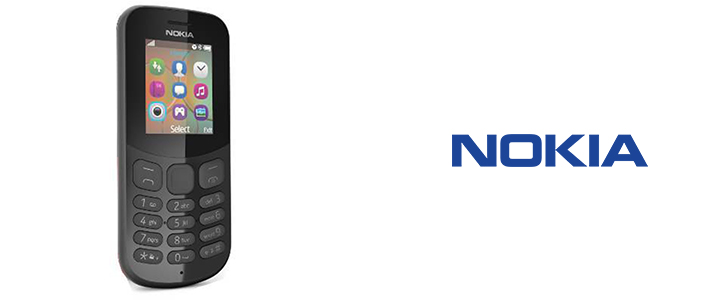 Мобилен телефон NOKIA 130 BLACK 2017, Single SIM, 4MB, 8MB