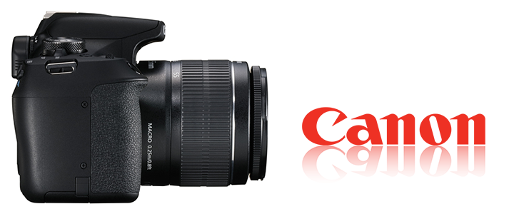 Огледално-рефлексен фотоапарат Canon EOS 2000D, black + EF-s 18-55mm f/3.5-5.6 IS II + EF 50mm f/1.8 STM, 2728C030AA
