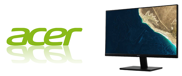 Монитор Acer V247Ybip (IPS), (23.8) 60cm Format: 16:9, Resolution: Full HD (1920x1080), Non glare IPS, ZeroFrame, Response time: 4 ms, UM.QV7EE.004
