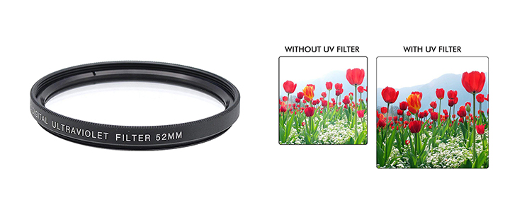 UV филтър Xit XT52UV 52 Camera Lens Sky and UV Filters