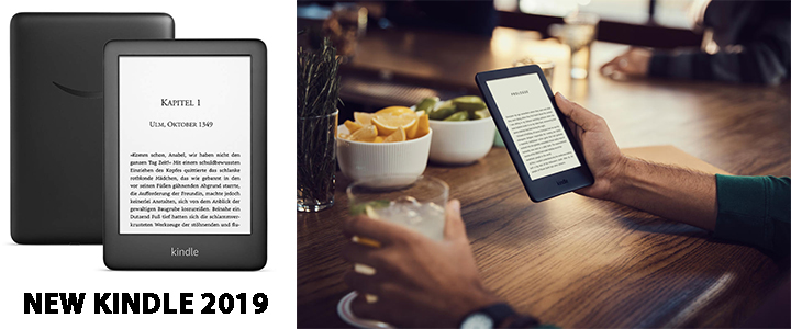 Електронен четец NEW Kindle 2019, Черен, 4GB, подсветка на екрана, with special offers