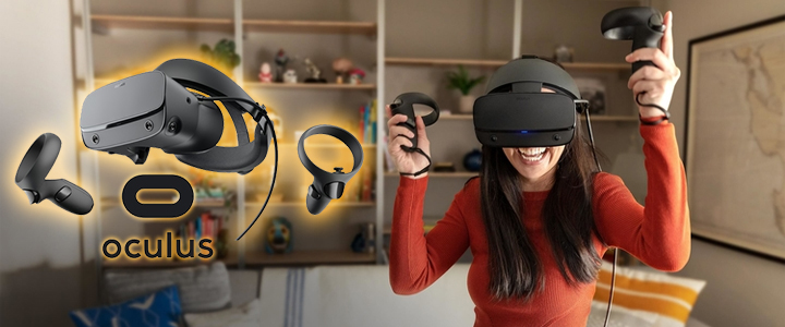 VR очила Oculus Rift S + Два Touch контролера за PC