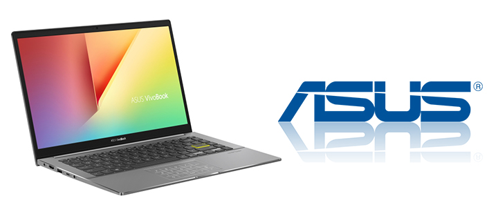 Лаптоп, Asus Vivobook S14 S433JQ-WB713T, Num Pad, Intel Core i7-1065G7 (up to 3.9 GHz, 8M Cache), 14 FHD (1920x1080) LED AG, 8GB DDR4 on board, 512G PCIE G3X2 SSD, NVIDIA GeForce MX350 2GB GDDR5, Win 10 64Bit, illum. Kbd, Black, CarryBag, 90NB0RD4-M01470