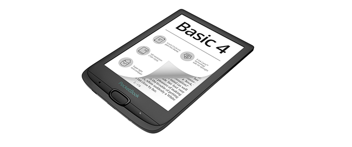 eBook четец PocketBook Basic 4, E Ink Carta, 212 DPI, Черен, 11257