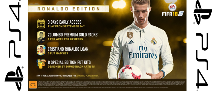 Игра FIFA 18 Ronaldo edition за Playstation 4+Игра Mortal Kombat XL PS4+Геймпад - Sony PlayStation DualShock 4 Wireless