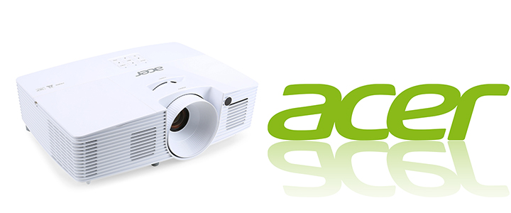 Мултимедиен проектор Acer Projector X115H, DLP 3D, SVGA, 3300 lm, 20000/1, HDMI, Audio. Изгодни цени в Mallbg.