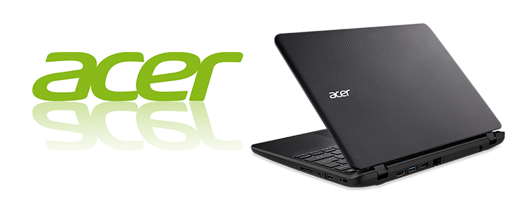 Лаптоп ACER ES1-132-C1H8, Intel Celeron N3350, 4GB, 500GB, 11.6 инча, Черен
