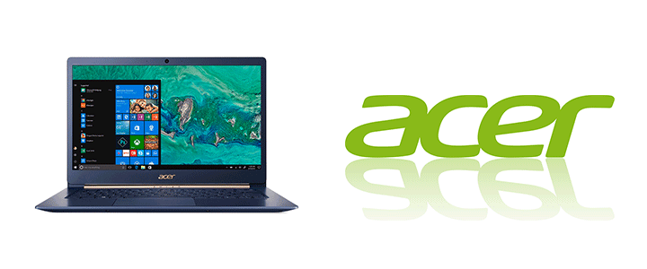 Лаптоп NB Acer Swift 5 SF514-52T-55FX/ Charcoal Blue/14.0 IPS Full HD 1920x1080 (Multi-Touch) Corning Gorilla Glass/ Intel Core i5-8250U /1x8GB DDRIII