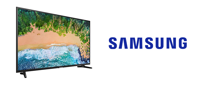 Телевизор Samsung 50 инча 50NU7092, 4K UHD LED TV, SMART, HDR, 1300 PQI, DLNA, DVB-T2CS2, WI-FI, 2xHDMI, 1xUSB, черен, UE50NU7092UXXH