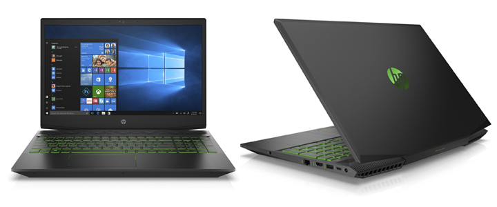 Лаптоп HP Pavilion Gaming 15-cx0053nu, 15.6 инча FHD, Intel Core i7-8750H, 8GB DDR4, 1TB HDD, Nvidia GeForce GTX 1050, 4MK31EA