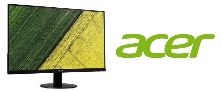 Монитор Acer SA220QAbi, 21.5 инча FHD (1920x1080) IPS, Anti-Glare, ZeroFrame, 4 ms, 100M:1, 250 cd/m2, VGA, HDMI, черен