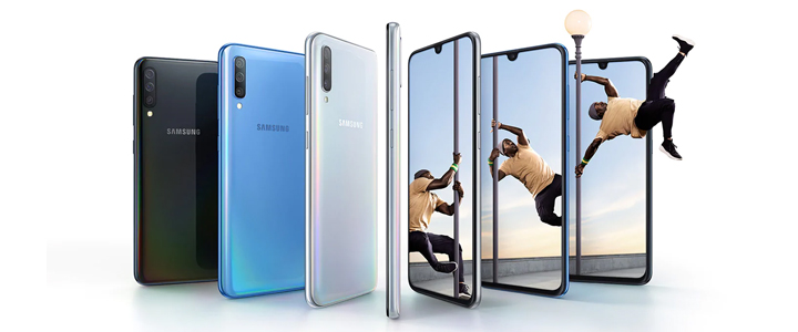 Ð¡Ð¼Ð°ÑÑÑÐ¾Ð½ Samsung Galaxy A70 (SM-A705F) 2019, Dual SIM, 6.7 Ð¸Ð½ÑÐ° FHD+ (1080 x 2400), Android 9.0 (Pie), Li-Po 4500 mAh, USB Type-C, SM-A705FZBUBGL
