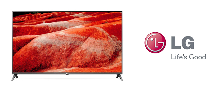 Телевизор LG 55UM7510PLA, 55-инчов екран (3840x2160) DLED, DVB-C/T2/S2, Wide Color Gammut, DTS Virtual:X, 4K Active HDR, ThinQ AI