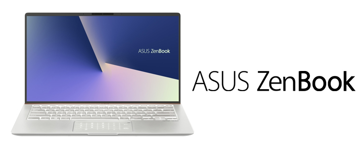 Лаптоп Asus ZenBook UX433FA-A5241T, Intel Core i5-8265U, 14 инча FHD (1920x1080), 8GB LPDDR3, 512G M.2 SSD, Win 10 64 bit, 90NB0JR4-M07940