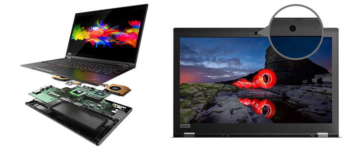 Лаптоп Lenovo ThinkPad P53s, Intel Core i7-8665U, 16GB DDR4 2666MHz, 512GB SSD, 15.6 инча FHD (1920x1080), NVIDIA Quadro P520, 20N6001JBM